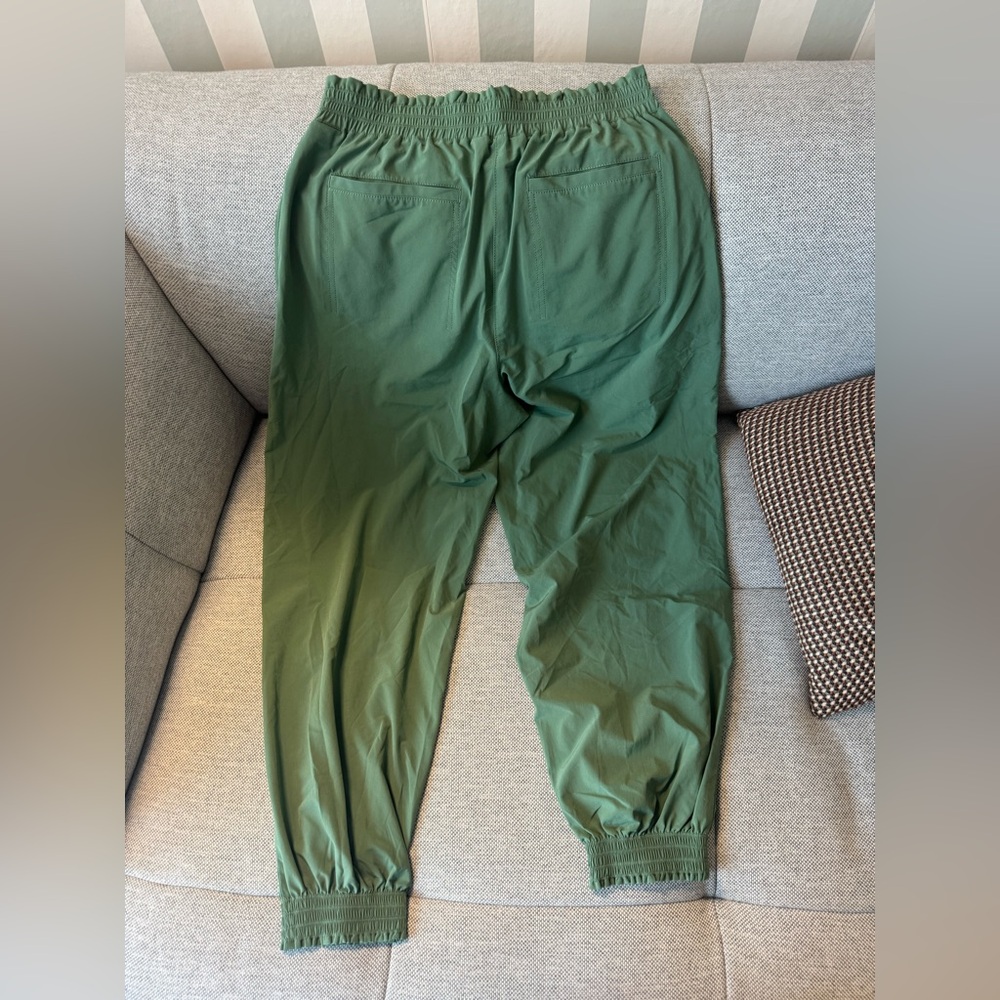 Athleta Savannah Green Jogger Pants - Picture 3 of 5